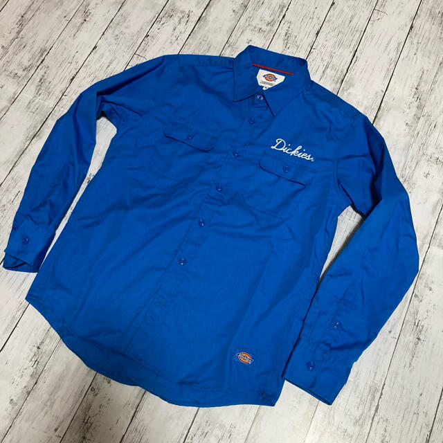 ディッキーズ Dickies 長袖 ワークシャツ メンズL /eaa287494