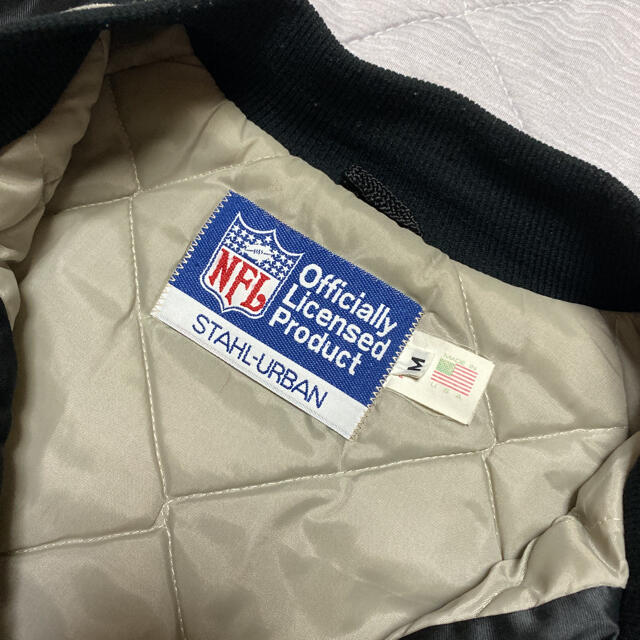 Stahl-Urban NFL レイダース USA製 90年代 ヴィンテージ スタジャン Stahl-Urban NFL レイダース USA製 90年代 ヴィンテージ スタジャン