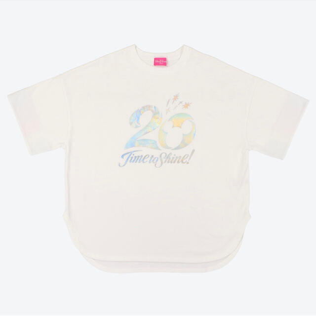 ディズニーシー　20周年　ビッグシルエット　ロゴ　Tシャツ
