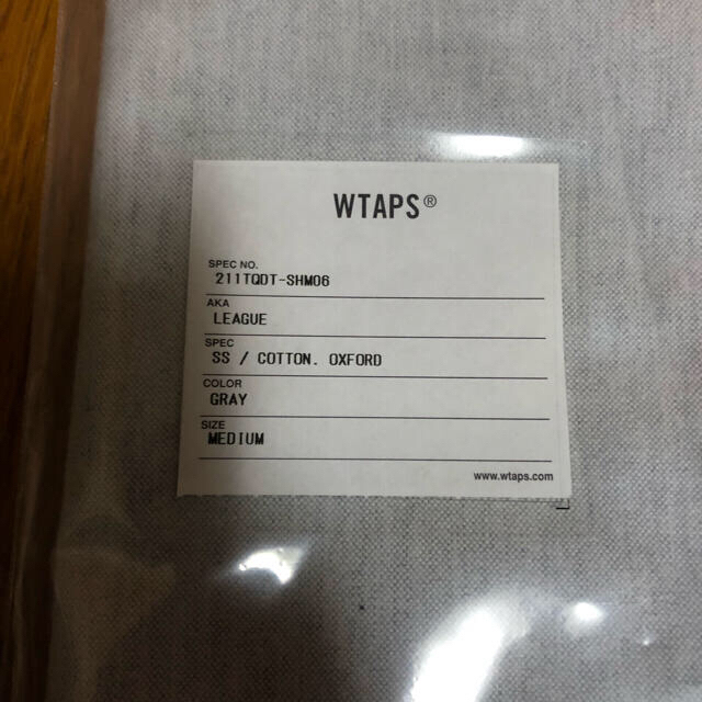 W)taps - 未着用 WTAPS 21SS LEAGUE/SS/COTTON SIZE Mの通販 by ...