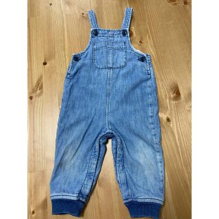 ベビーギャップ(babyGAP)のGap オーバーオール babyGap デニム 80(カバーオール)