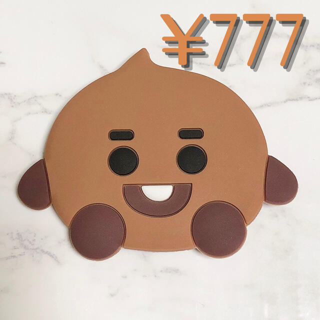 防弾少年団(BTS)(ボウダンショウネンダン)のSHOOKY BT21 スマホグリップ エンタメ/ホビーのおもちゃ/ぬいぐるみ(キャラクターグッズ)の商品写真