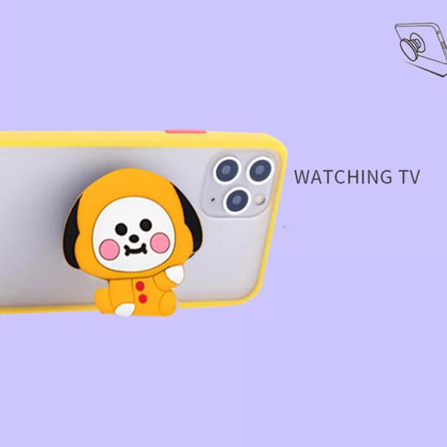 防弾少年団(BTS)(ボウダンショウネンダン)のSHOOKY BT21 スマホグリップ エンタメ/ホビーのおもちゃ/ぬいぐるみ(キャラクターグッズ)の商品写真