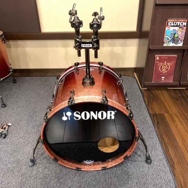 SONOR ASCENT バスドラム フロアタム タムタム 3点セット