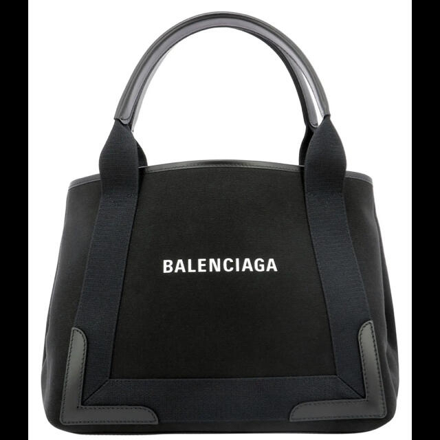 BALENCIAGA BAG - BALENCIAGA バレンシアガ  トート ネイビー カバ スモール バッグ