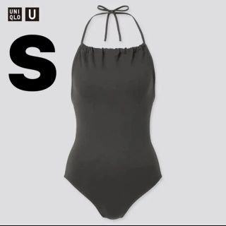 ユニクロ(UNIQLO)の新品未使用タグ付き　UNIQLOシームレススイムギャザーワンピース　S ユニクロ(水着)