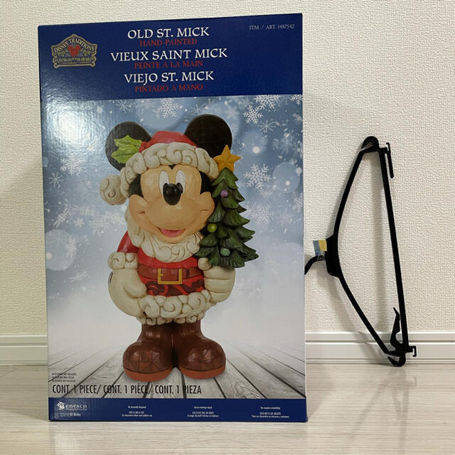 ディズニー サンタの置物 ミッキーマウス　1個 1