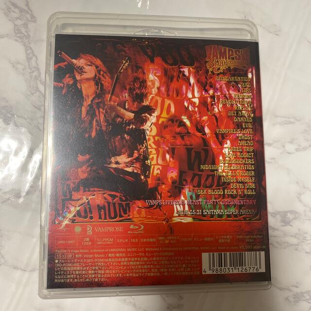 L'Arc～en～Ciel(ラルクアンシエル)のVAMPS　LIVE　2015　BLOODSUCKERS Blu-ray エンタメ/ホビーのDVD/ブルーレイ(ミュージック)の商品写真