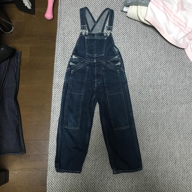 EVISU(エビス)の【値下げ】　evisu オーバーオール　サイズ3 キッズ/ベビー/マタニティのキッズ服男の子用(90cm~)(パンツ/スパッツ)の商品写真