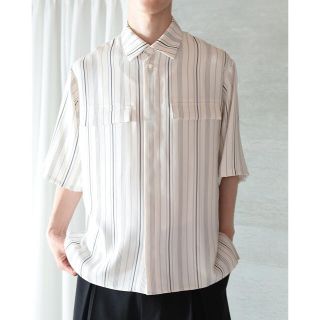 シセ(Sise)のSISE STRIPE SHIRTS(WHITE) 21ss(シャツ)