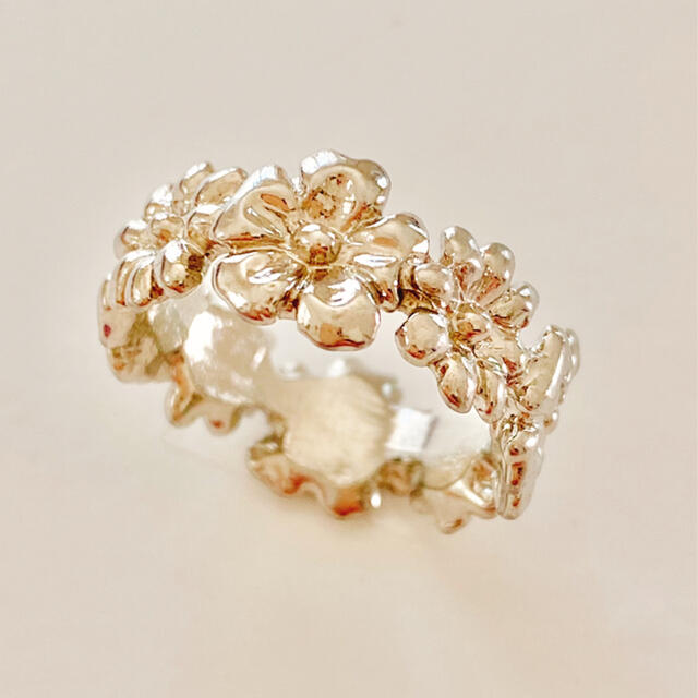 eimy istoire(エイミーイストワール)のお花　リング　指輪　韓国 レディースのアクセサリー(リング(指輪))の商品写真