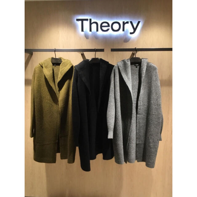 theory(セオリー)のTheory 18aw フーデットコート レディースのジャケット/アウター(ロングコート)の商品写真