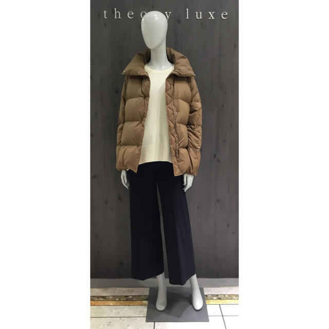 新品 19AW セオリーリュクス theory  ショート ダウン ジャケット