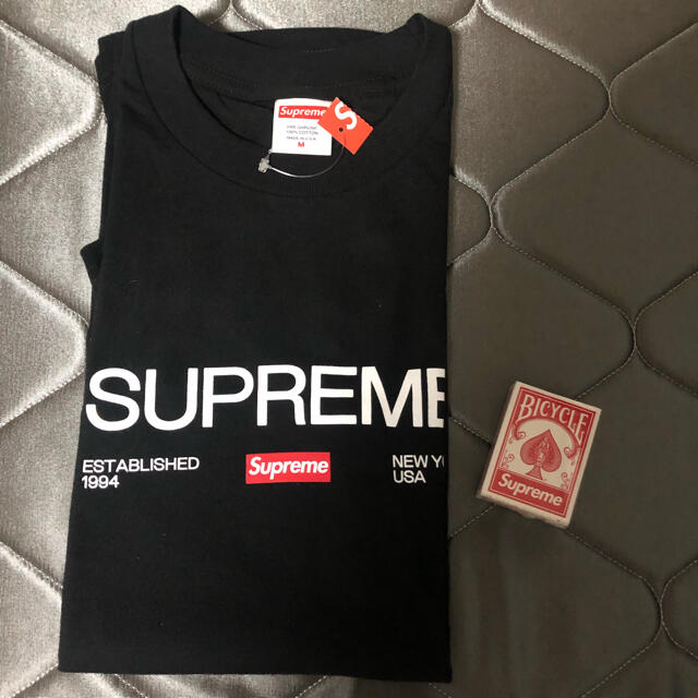 supreme Est.1994 Tee 黒M シュプリーム | www.bonitaexclusive.com