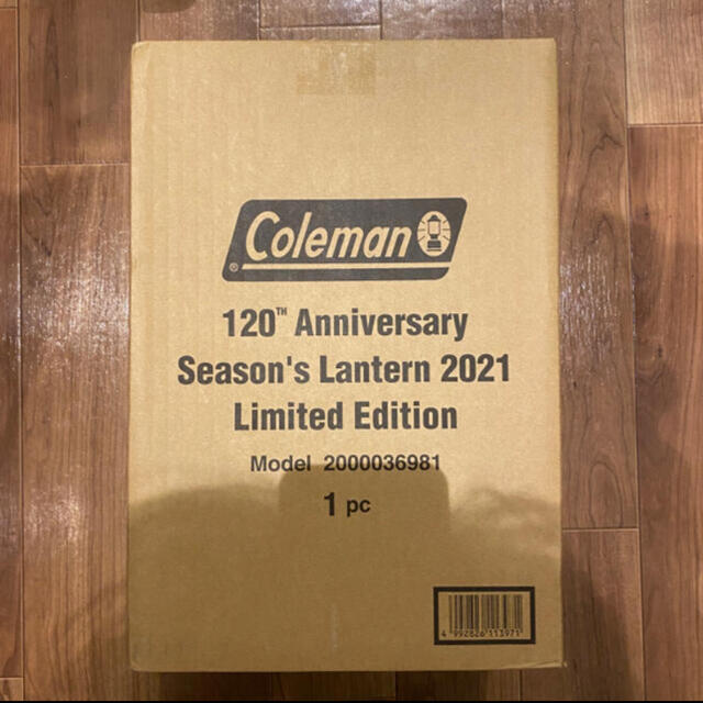 スポーツ/アウトドアColeman 120周年 シーズンズ ランタン