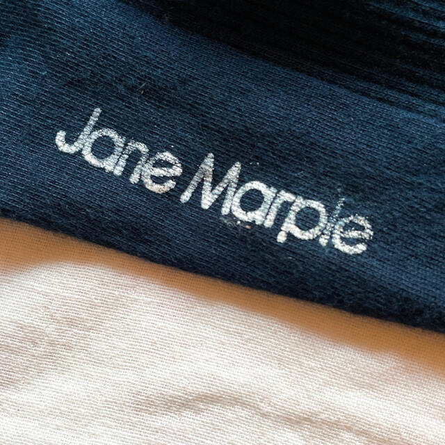 JaneMarple(ジェーンマープル)のJane Marple ロゴレースソックス レディースのレッグウェア(ソックス)の商品写真