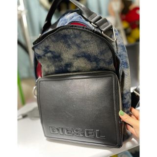 【未使用品】DIESEL ディーゼル ボタニカル柄 リュック