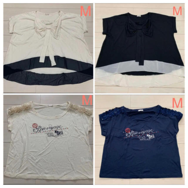 axes femme(アクシーズファム)のaxes femme 春夏セット Tシャツ カットソー 半袖 レディースのトップス(Tシャツ(半袖/袖なし))の商品写真