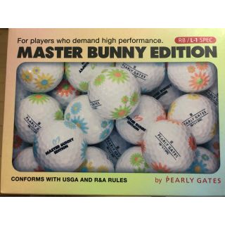 パーリーゲイツ(PEARLY GATES)のパーリーゲイツ MASTER BUNNY EDITION ゴルフボール(その他)