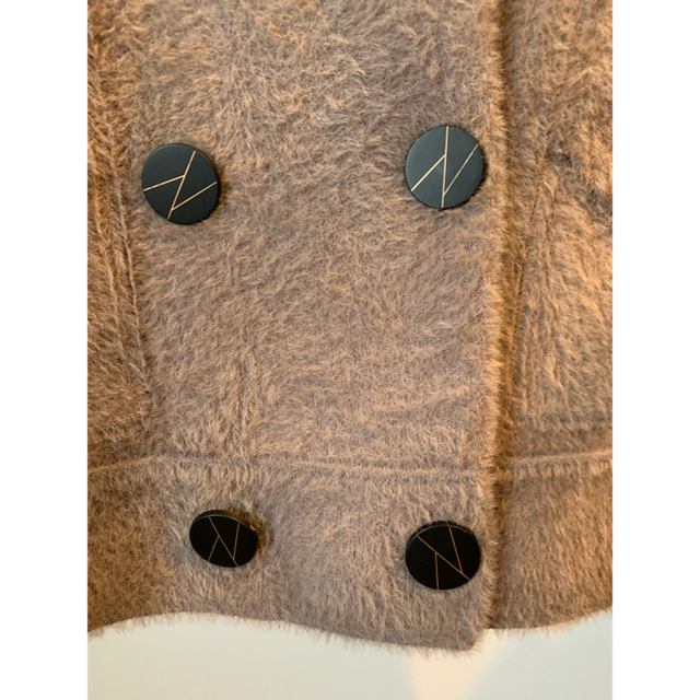 【tibbicco様専用】COHINA  ドロップショルダー Pコート レディースのジャケット/アウター(ピーコート)の商品写真