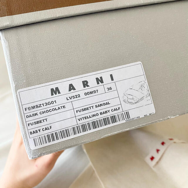 Marni(マルニ)の【新品】11.5万 MARNI / マルニ フスベット サンダル ファー レディースの靴/シューズ(サンダル)の商品写真