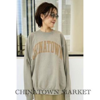 アパルトモンドゥーズィエムクラス(L'Appartement DEUXIEME CLASSE)のCHINATOWN MARKET/チャイナタウンマーケット　Crew Sweat(トレーナー/スウェット)