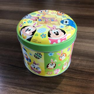 ディズニー(Disney)のお菓子の缶① ディズニー　イースター(小物入れ)