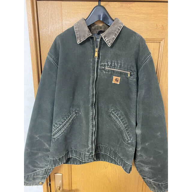 美品　 carhartt カーハート　ダックジャケット　モスグリーン　アウター