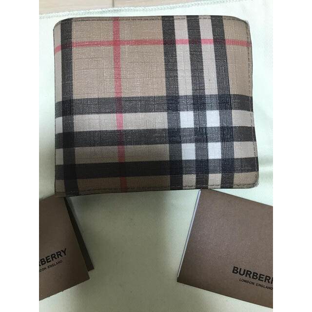 BURBERRY(バーバリー)のBurberry 折りたたみ財布 メンズのファッション小物(折り財布)の商品写真