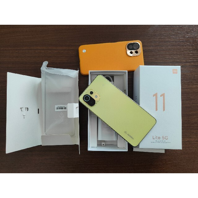 Xiaomi Mi 11 Lite 5G シトラスイエロー