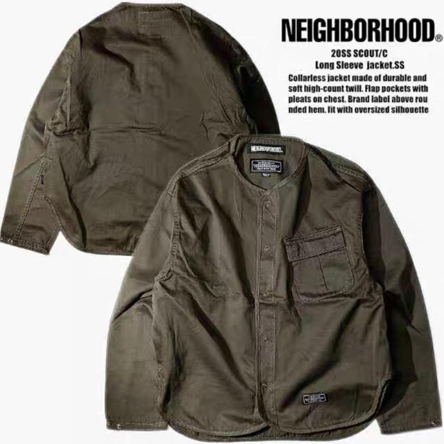 NEIGHBORHOOD(ネイバーフッド)のネイバーフッド　新品未使用　ジャケット　ダークグリーン メンズのトップス(シャツ)の商品写真