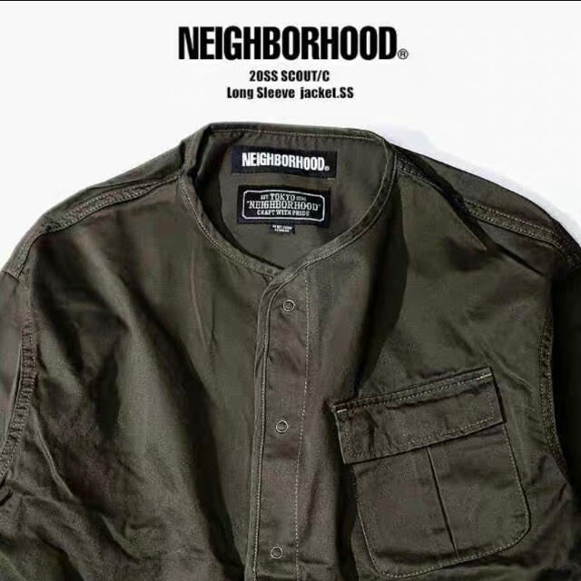 NEIGHBORHOOD(ネイバーフッド)のネイバーフッド　新品未使用　ジャケット　ダークグリーン メンズのトップス(シャツ)の商品写真