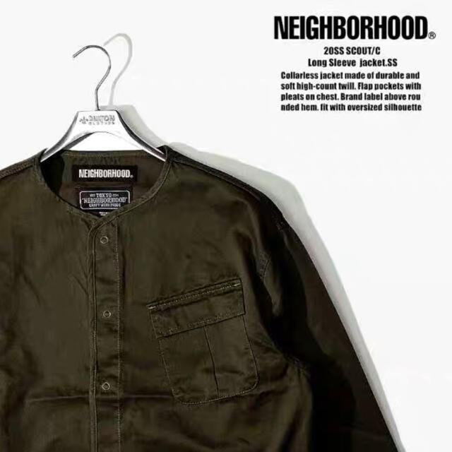 NEIGHBORHOOD(ネイバーフッド)のネイバーフッド　新品未使用　ジャケット　ダークグリーン メンズのトップス(シャツ)の商品写真