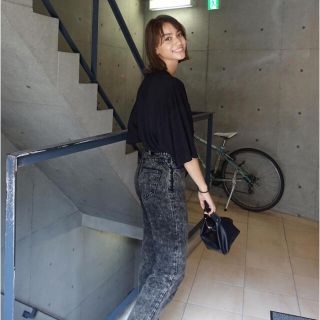 the row ザロウ Les Bains Bag Blackの通販 by お気軽にコメント