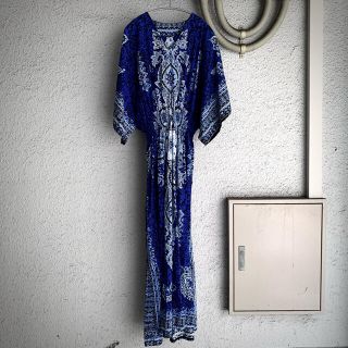 グリモワール(Grimoire)のVintage African print maxi one-piece(ロングワンピース/マキシワンピース)