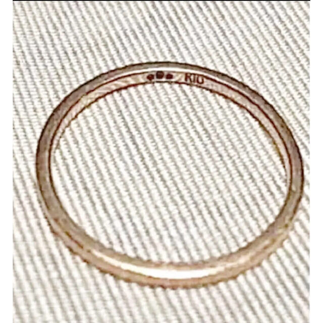 お値引き更新　リング　　10K  指輪　ゴールド　 レディースのアクセサリー(リング(指輪))の商品写真