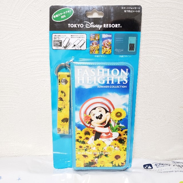 Disney(ディズニー)の【新品】サマー★イマジニング・ザ・マジック★ミニー★スマホケース★夏 スマホ/家電/カメラのスマホアクセサリー(モバイルケース/カバー)の商品写真