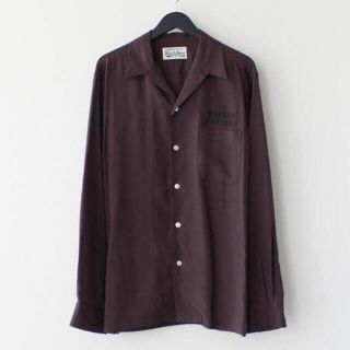 ワコマリア(WACKO MARIA)の20AW WACKO MARIA 50'S SHIRT L/S ブラウン(シャツ)