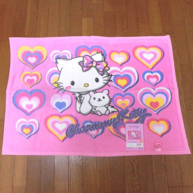 レア物！チャーミーキティ綿毛布⭐お昼寝ケット⭐ブランケット♥７０×１００cm キッズ/ベビー/マタニティの寝具/家具(毛布)の商品写真