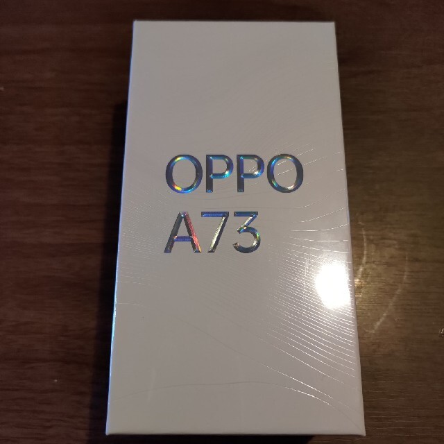 OPPO(オッポ)の【新品未使用】 OPPO A73  ブルー  スマホ/家電/カメラのスマートフォン/携帯電話(スマートフォン本体)の商品写真