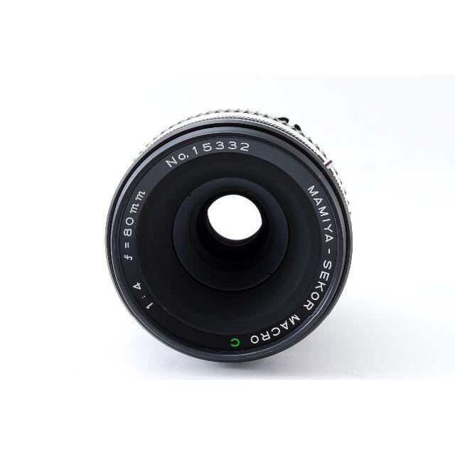 USTMamiya(マミヤ)の【美品】マミヤ MAMIYA SEKOR MACRO C 80ｍｍ F4 N スマホ/家電/カメラのカメラ(レンズ(ズーム))の商品写真