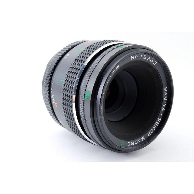 USTMamiya(マミヤ)の【美品】マミヤ MAMIYA SEKOR MACRO C 80ｍｍ F4 N スマホ/家電/カメラのカメラ(レンズ(ズーム))の商品写真