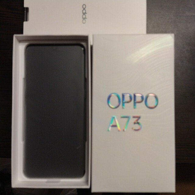 oppo a73 ネービーブルー simフリー　新品