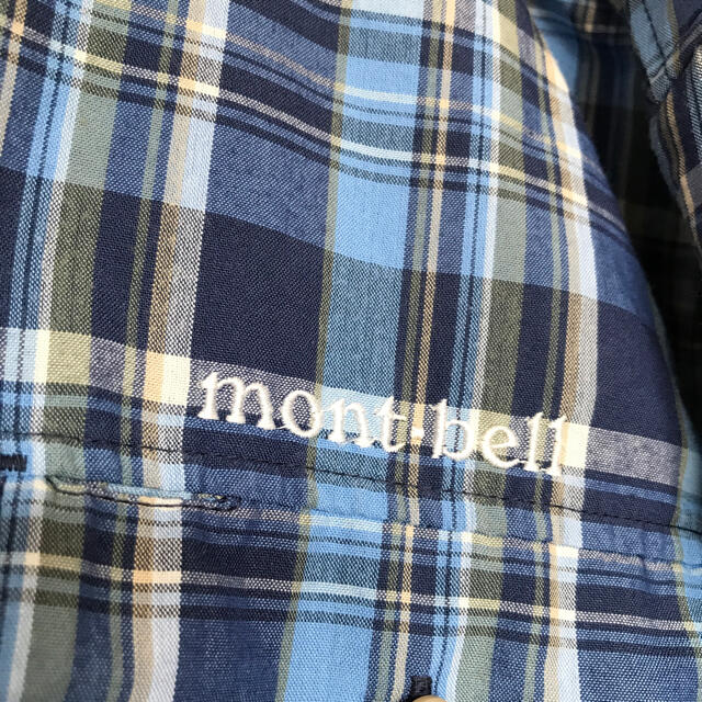 mont bell(モンベル)のめめにゃんこ様ご専用　montbell メンズ長袖シャツ チェックシャツ M メンズのトップス(シャツ)の商品写真