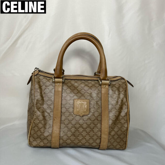 正規品　CELINE マカダム　ハンドバッグ　ミニボストン