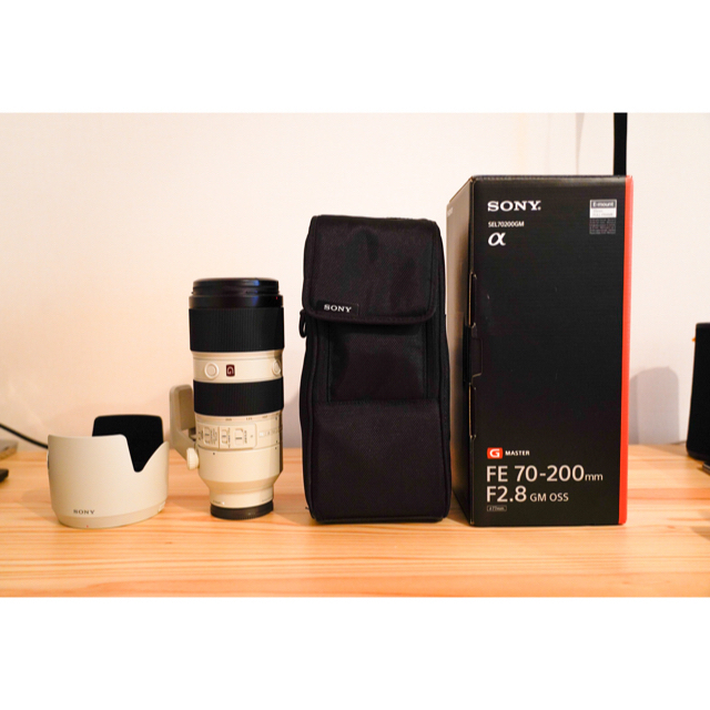 SONY(ソニー)の【美品】FE70-200mm F2.8GM(レンズフィルター付) スマホ/家電/カメラのカメラ(レンズ(ズーム))の商品写真
