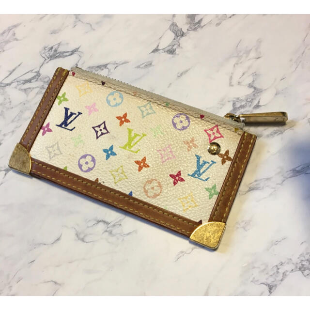 LOUIS VUITTON(ルイヴィトン)のルイヴィトン  コインケース　モノグラム マルチカラー ポシェットクレ レディースのファッション小物(コインケース)の商品写真