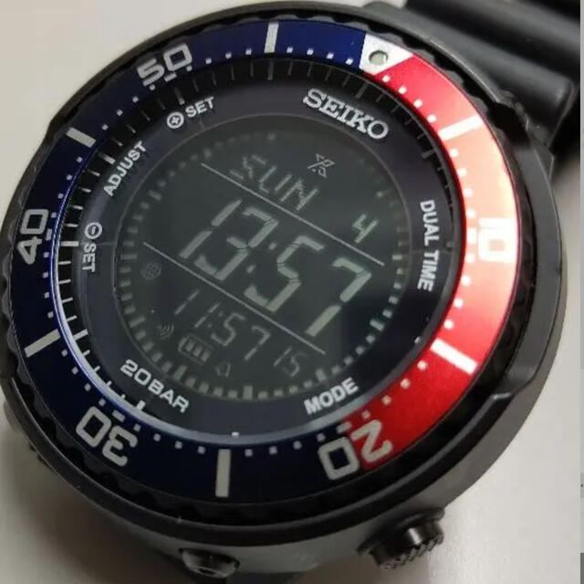 【税込?送料無料】 SEIKO - セイコー　ソーラー電波　中古 腕時計(デジタル)