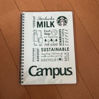 スターバックスコーヒー(Starbucks Coffee)のスターバックス　キャンパスノート(ノート/メモ帳/ふせん)