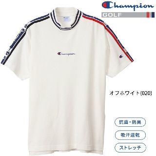 チャンピオン(Champion)の新品 希少限定 L champion golf shirt プロ使用モデル 白(ウエア)